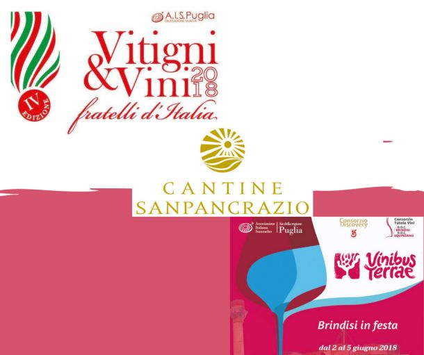 Maggio Divino con i vini Cantine San Pancrazio