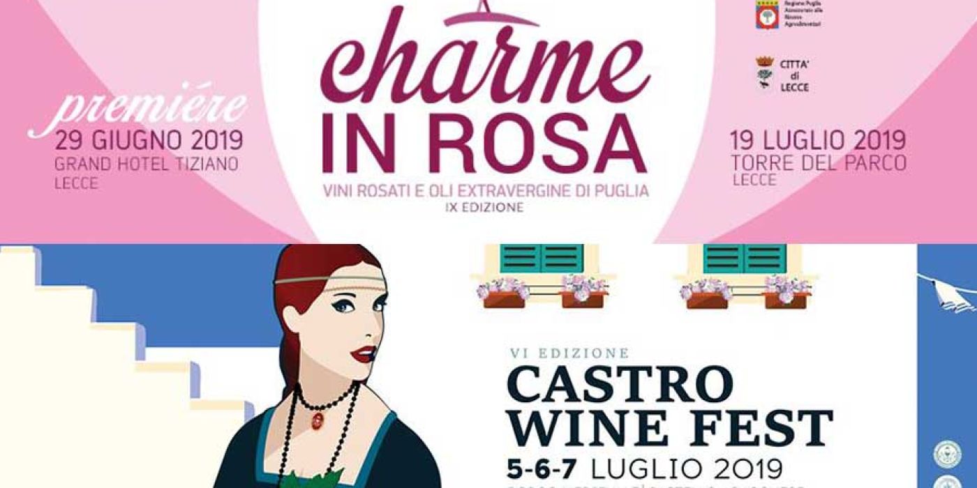 Luglio 2019: Cantine San Pancrazio a Castro e Lecce